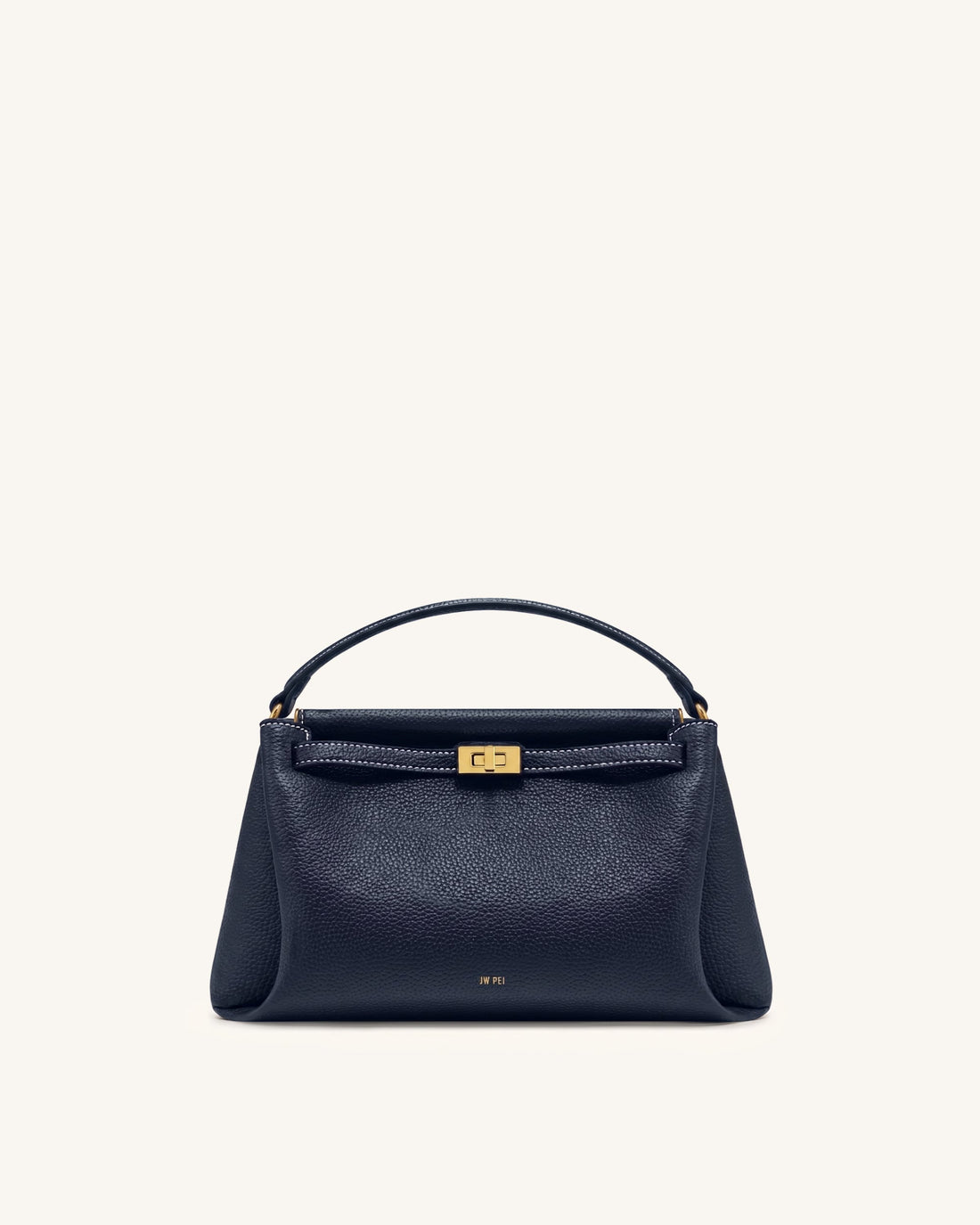 Carmen Top Handle Bag - Navy Blue