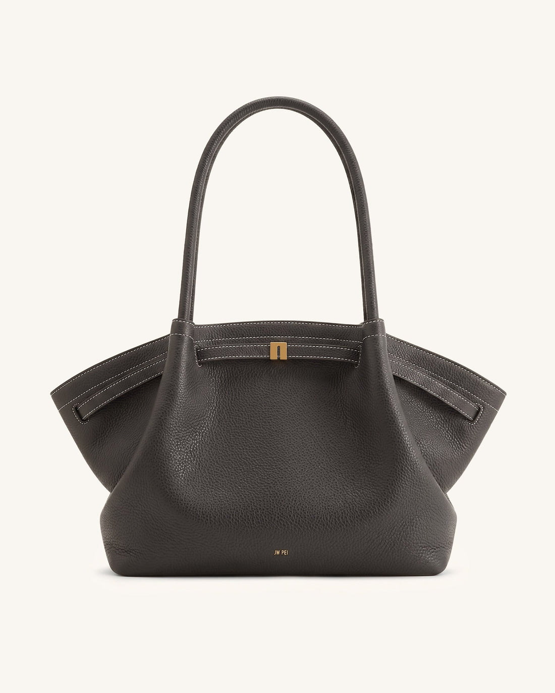 Hana Large Tote Bag - Dark Gray