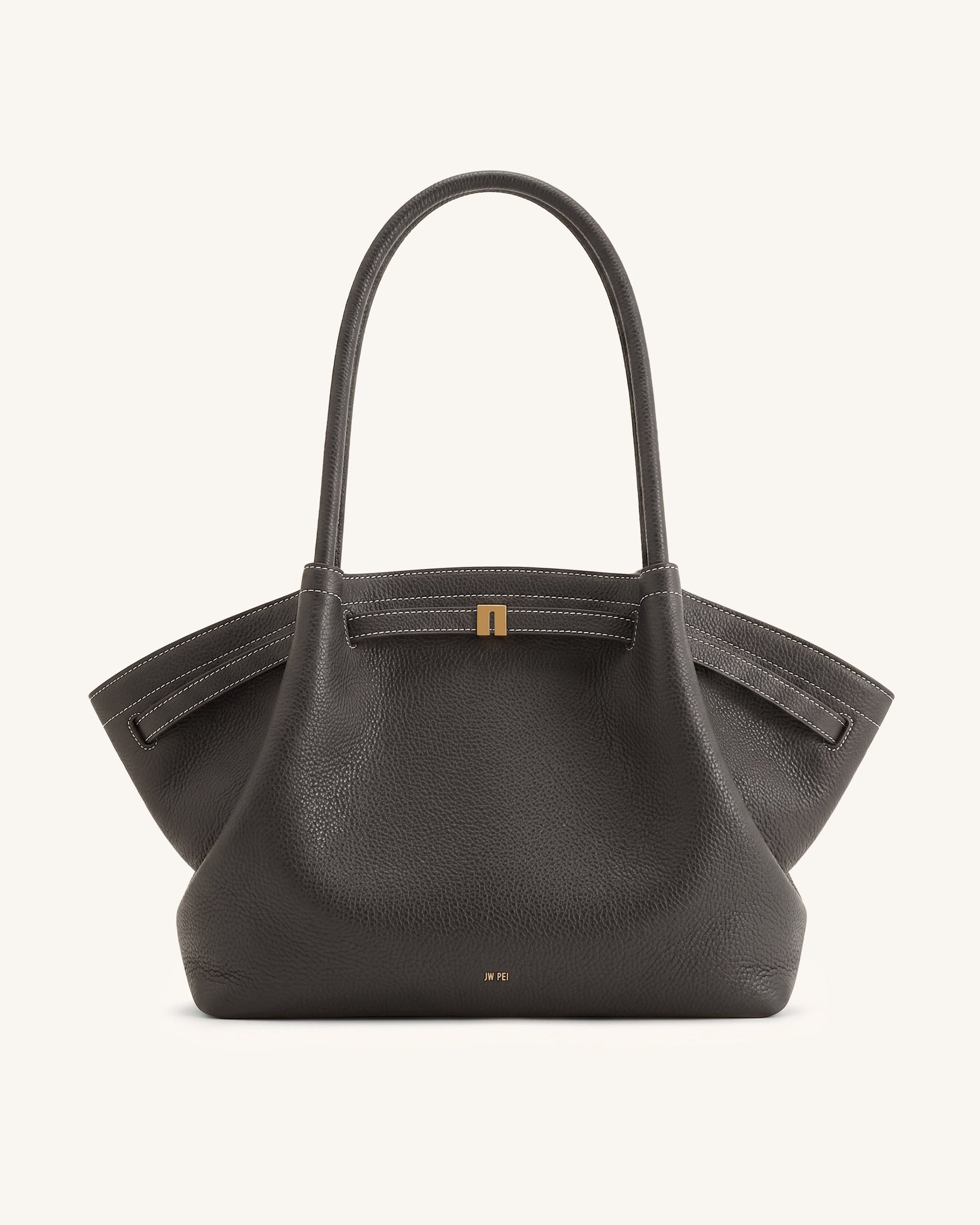 Hana Large Tote Bag - Dark Gray