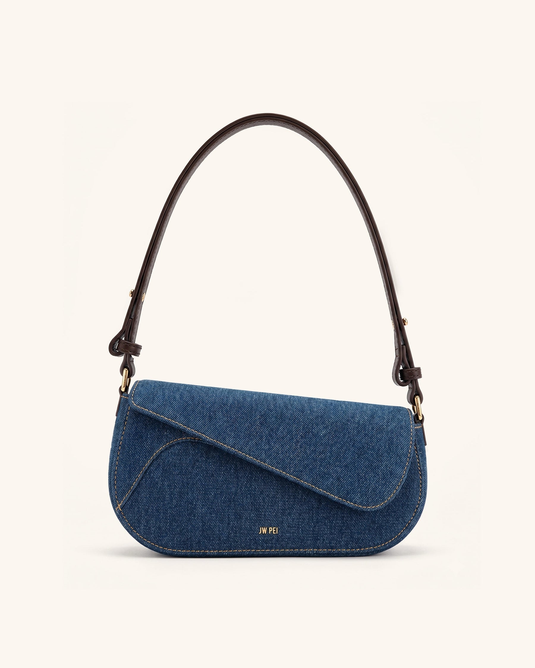 Addisyn Shoulder Bag - Blue Denim