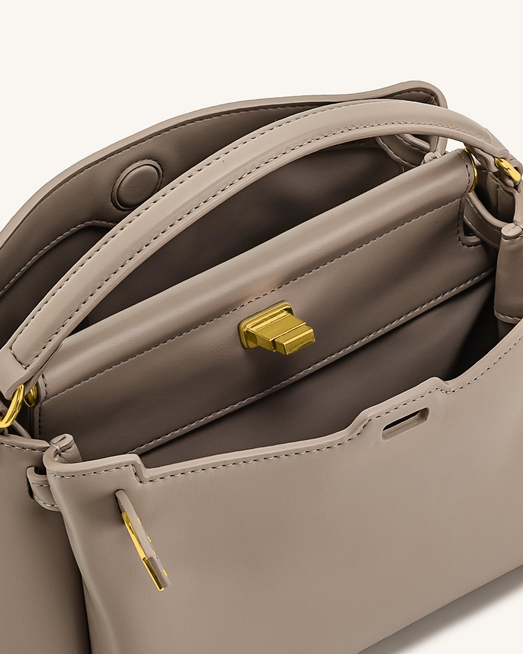 Carmen Top Handle Bag - Apricot