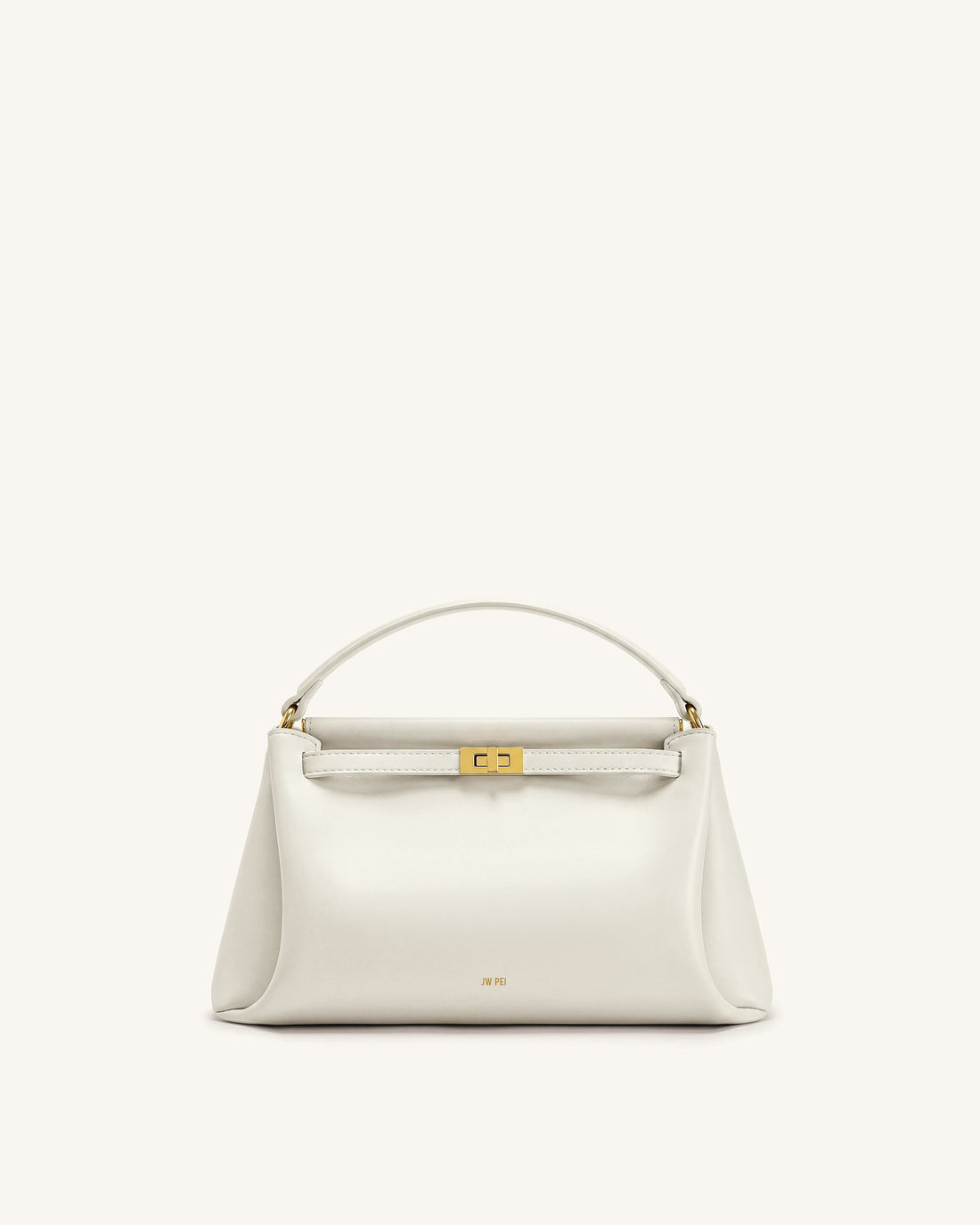 Carmen Top Handle Bag - White