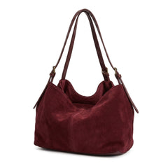 Encore red suede