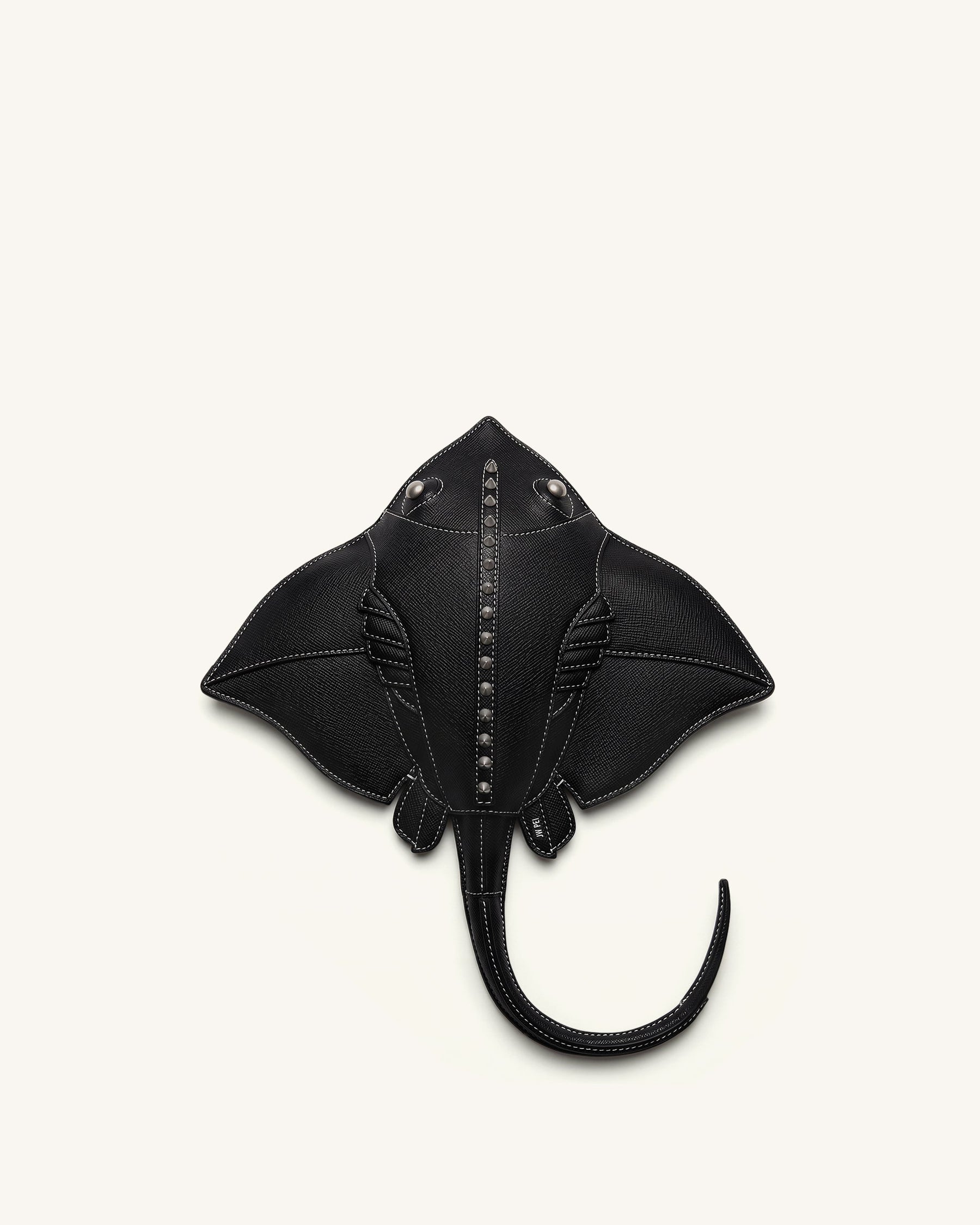 Odelle Manta Ray Crossbody Bag - Black