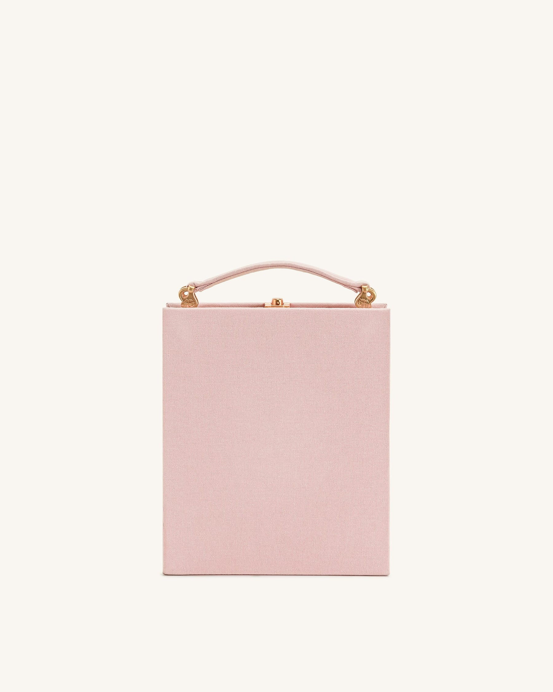 Taya Orchid Motif Book Shape Clutch Bag - Pink
