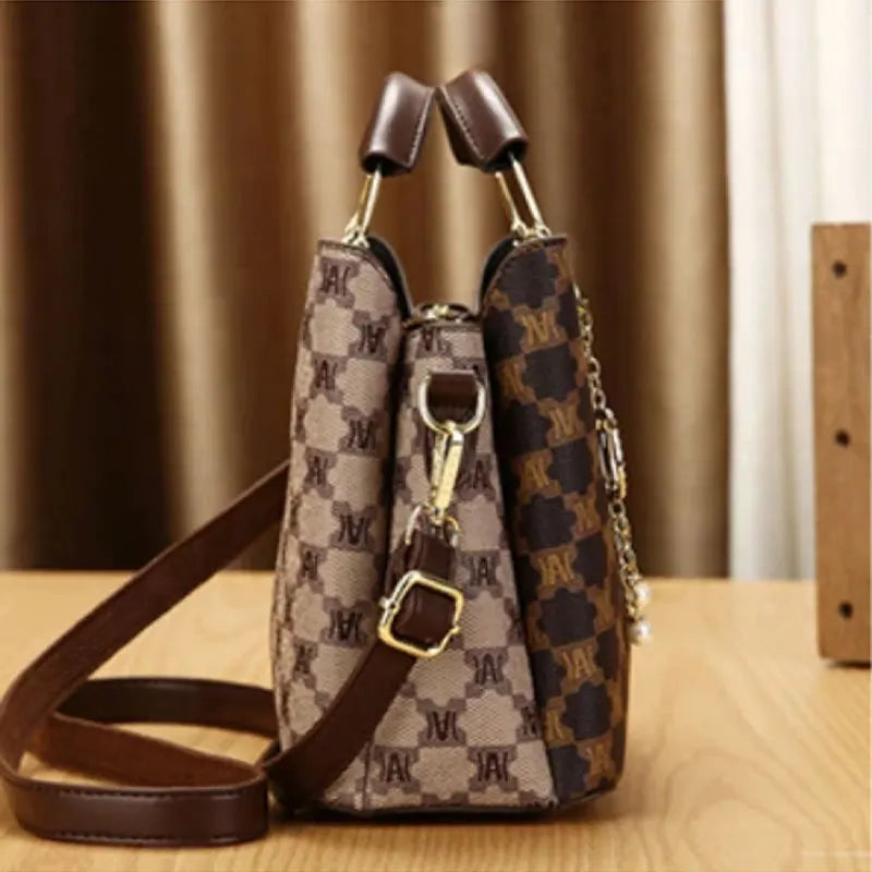 Premium Luxury Print 3-Piece Crossbody & Shoulder Bag Set