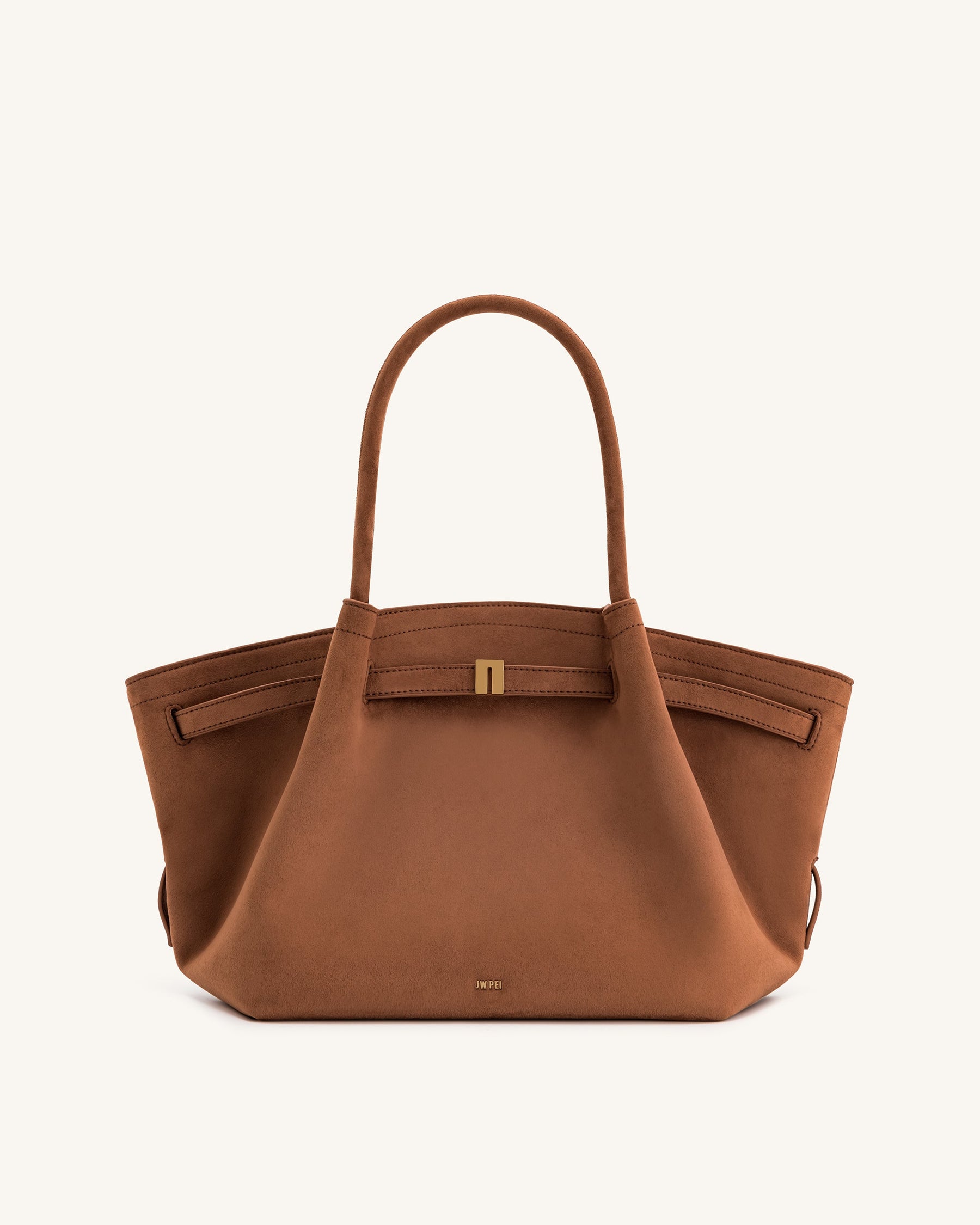 Hana Medium Faux Suede Tote Bag
