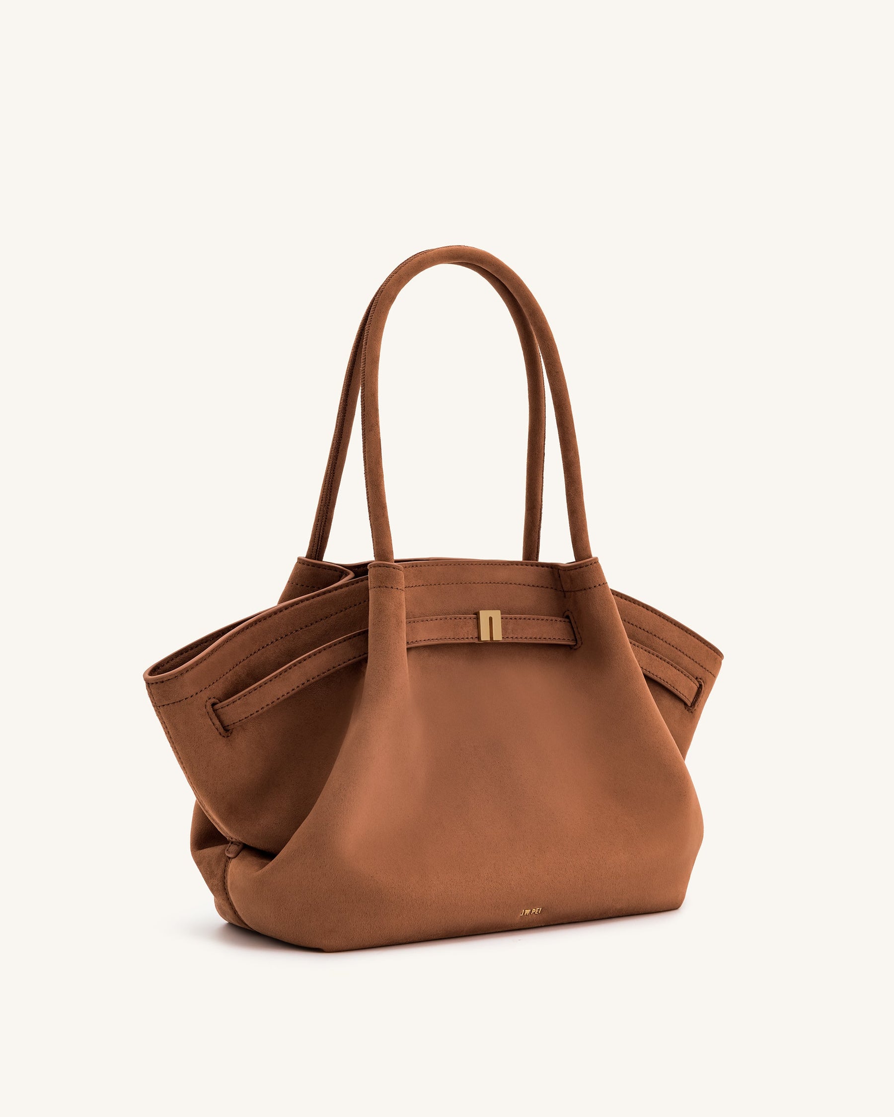 Hana Medium Faux Suede Tote Bag