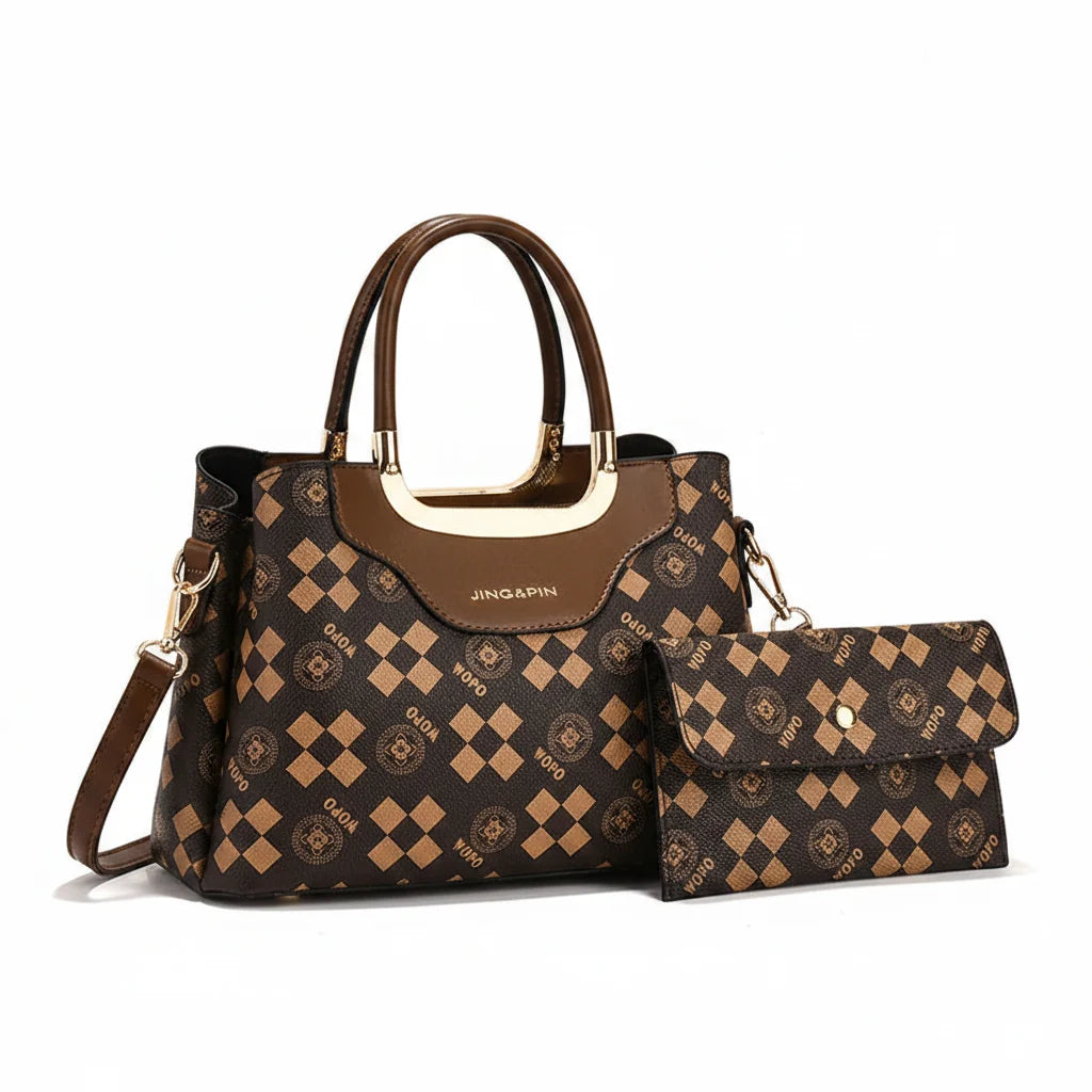 Sophisticated Minimalist Large Capacity Crossbody Shoulder Bag