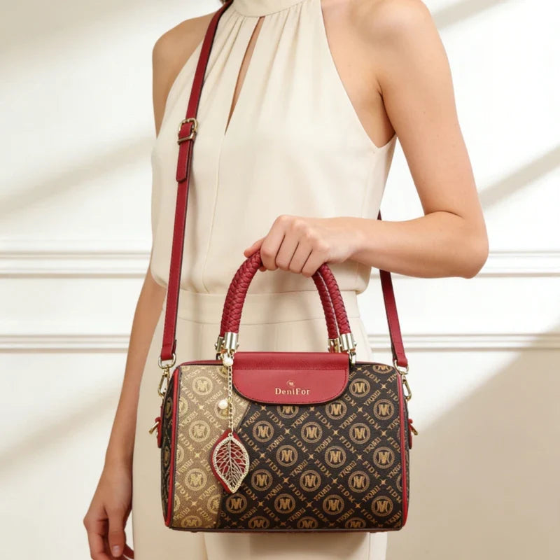 Premium Luxury Boston Pillow Crossbody & Shoulder Bag