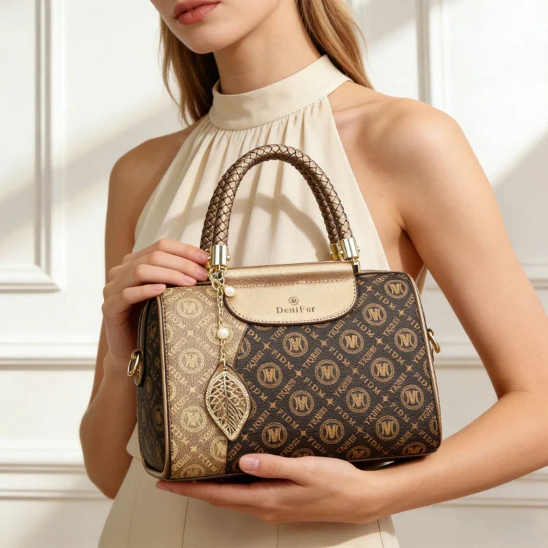 Premium Luxury Boston Pillow Crossbody & Shoulder Bag