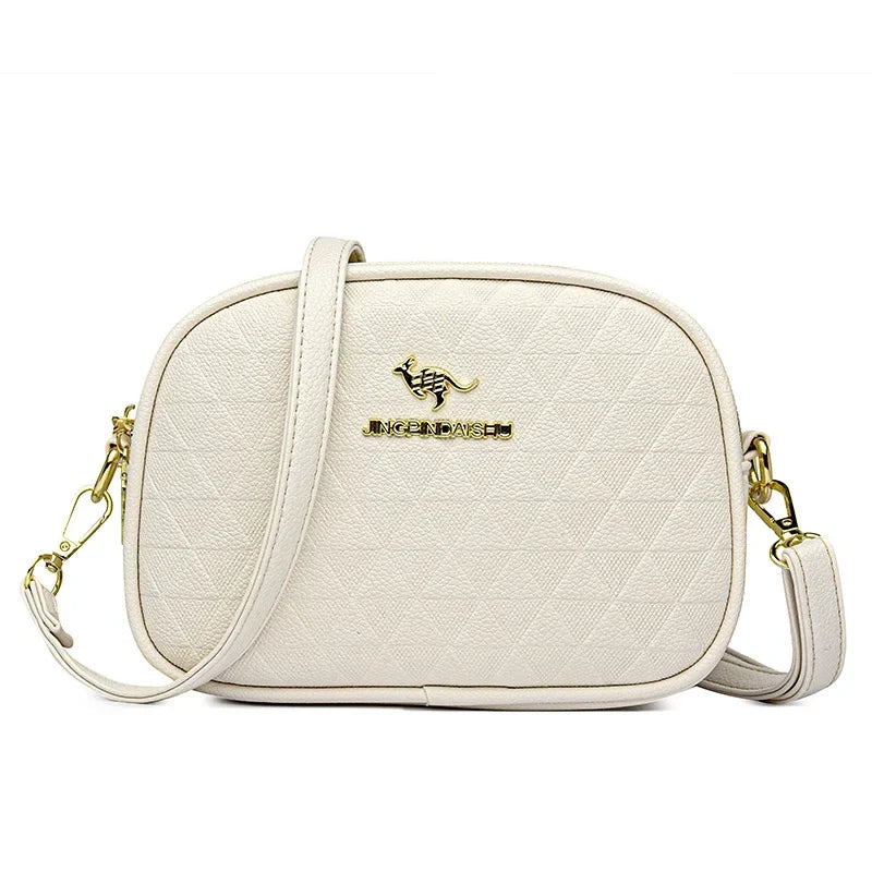 Crocodile Leather Crossbody Bag