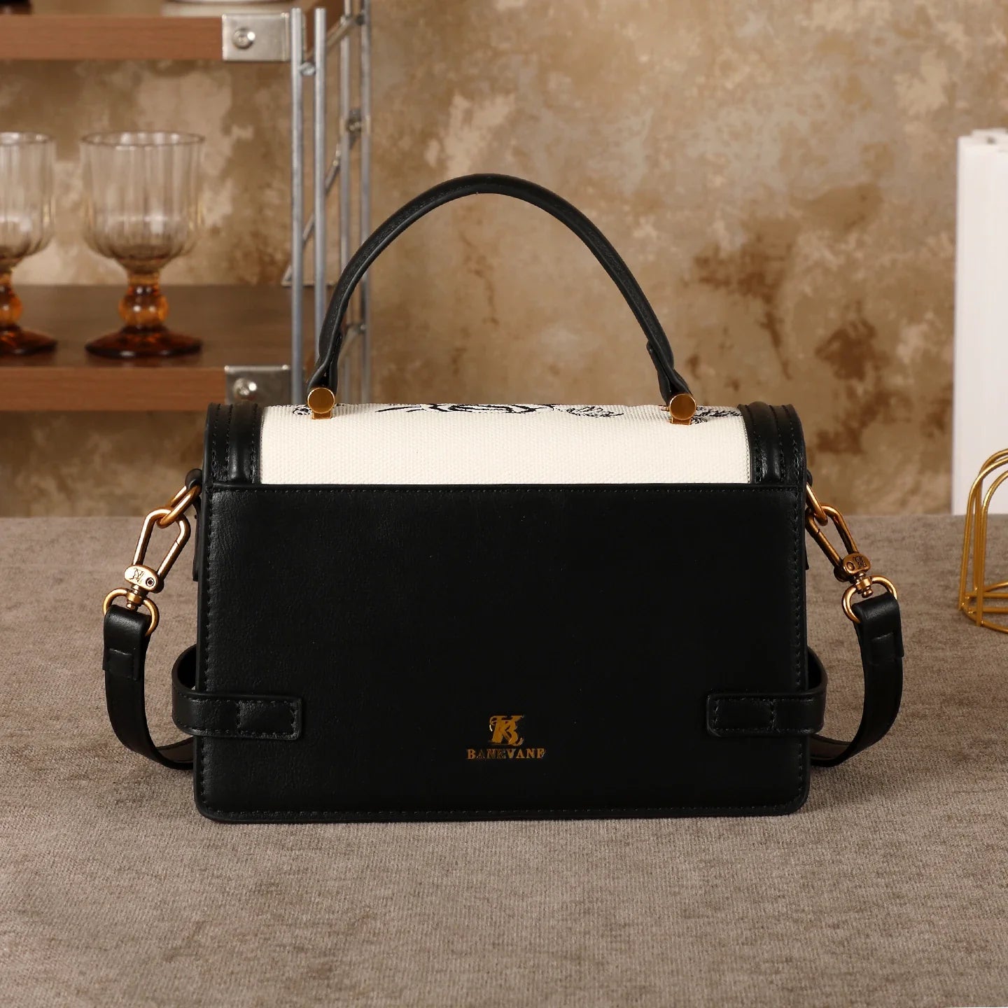 Embroidered Niche Crossbody Bag