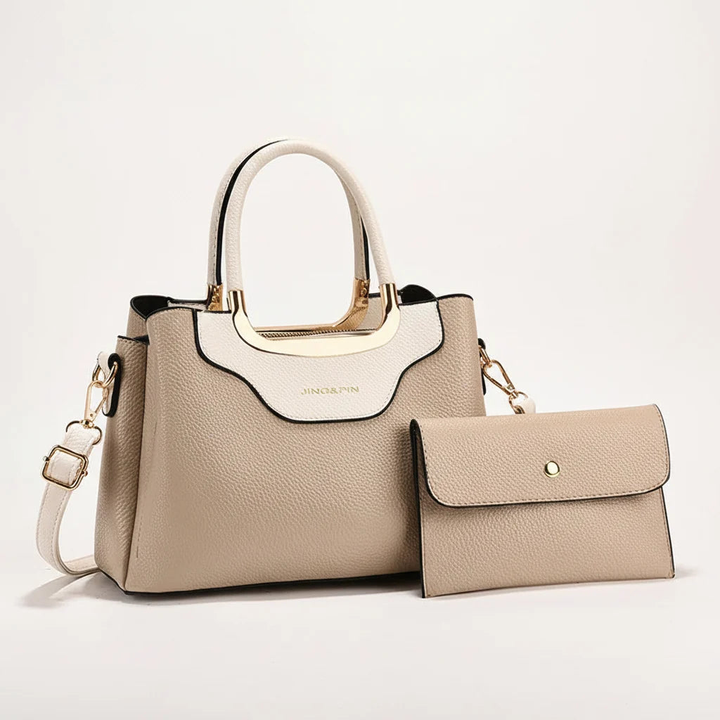 Sophisticated Minimalist Large Capacity Crossbody Shoulder Bag