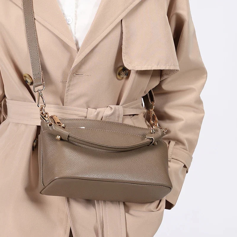 Retro Leather Shoulder Bag