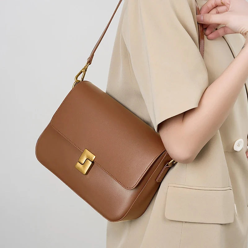 Grace Genuine Leather Crossbody Bag