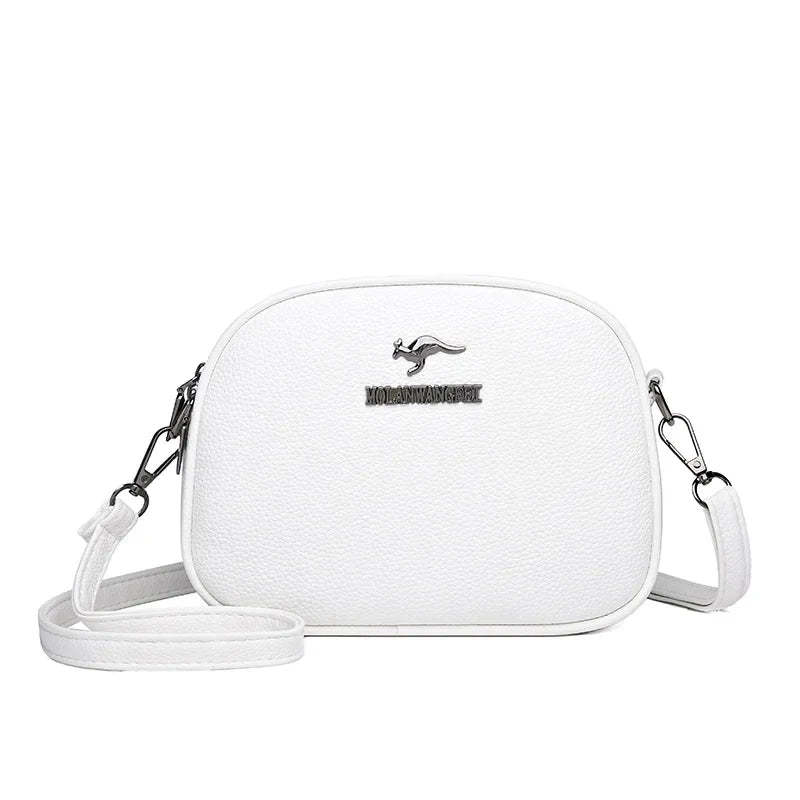 Crocodile Leather Crossbody Bag