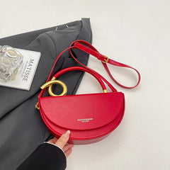 red saddle bag