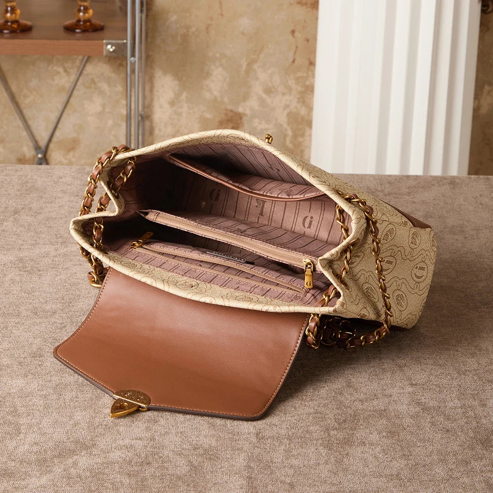 Chain Crossbody Tote