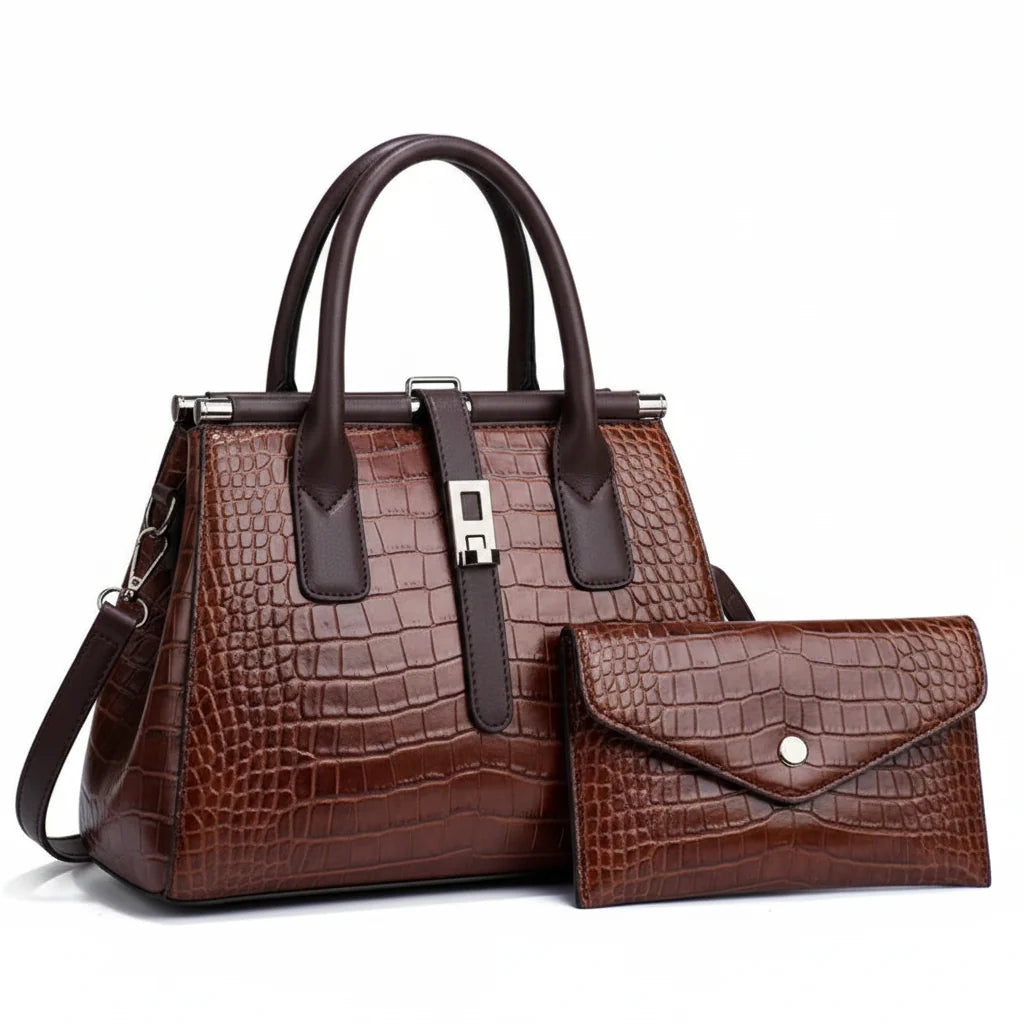 3-Piece Tote & Crossbody Bag Set