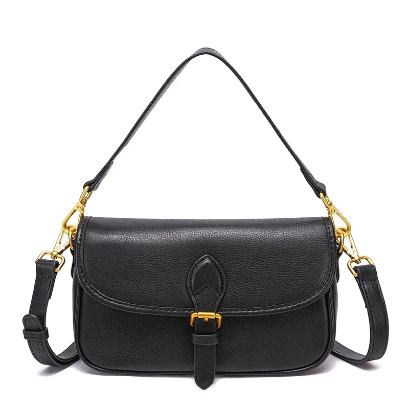 Vintage Multicolor Leather Crossbody